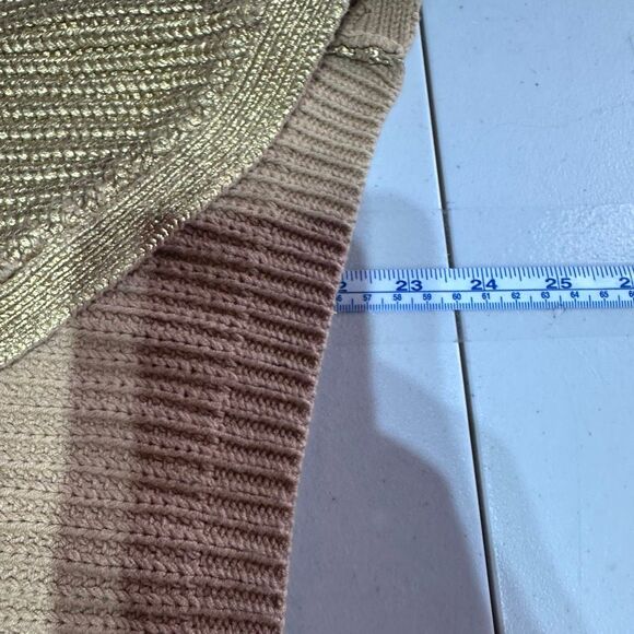 Kika Vargas x Target limited edition gold metallic back-tie sweater medium Cardi - Picture 10 of 10